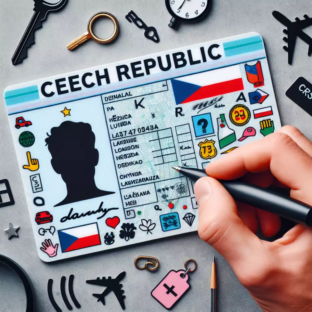 czech driving license