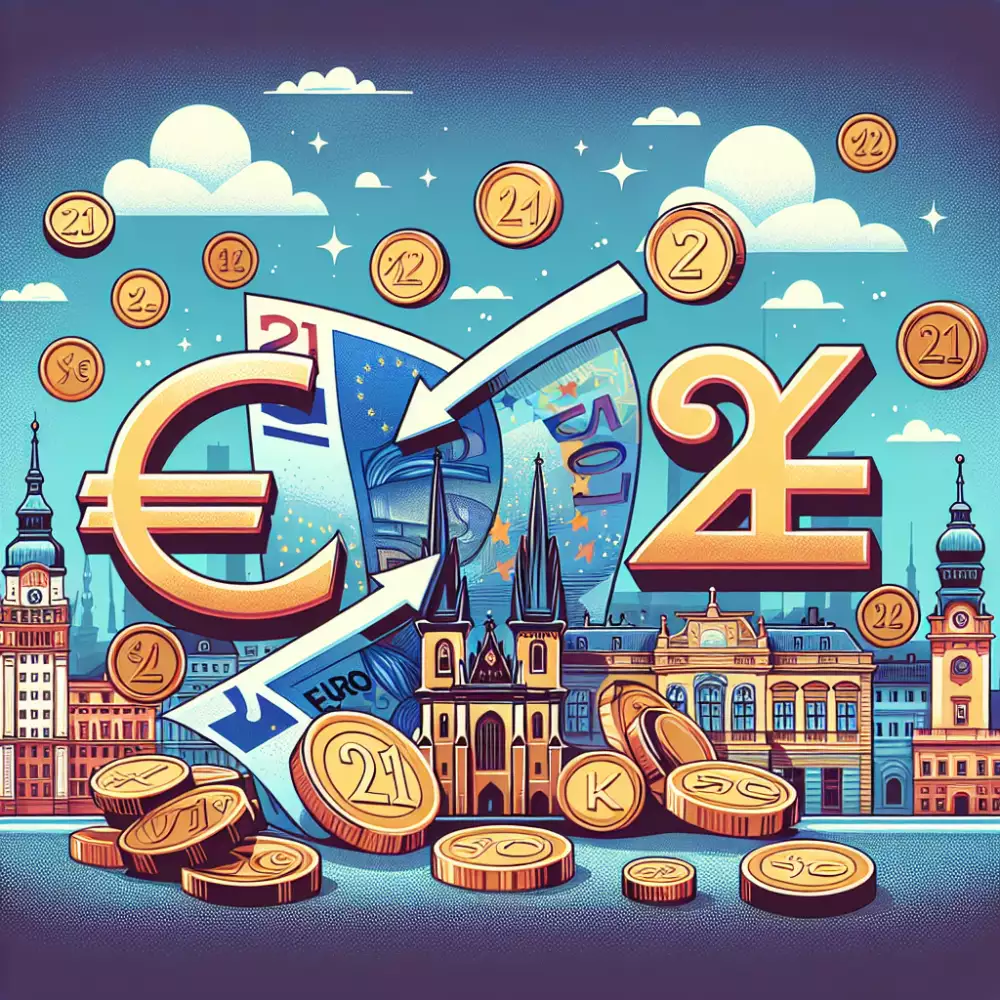 21 Eur To Czk