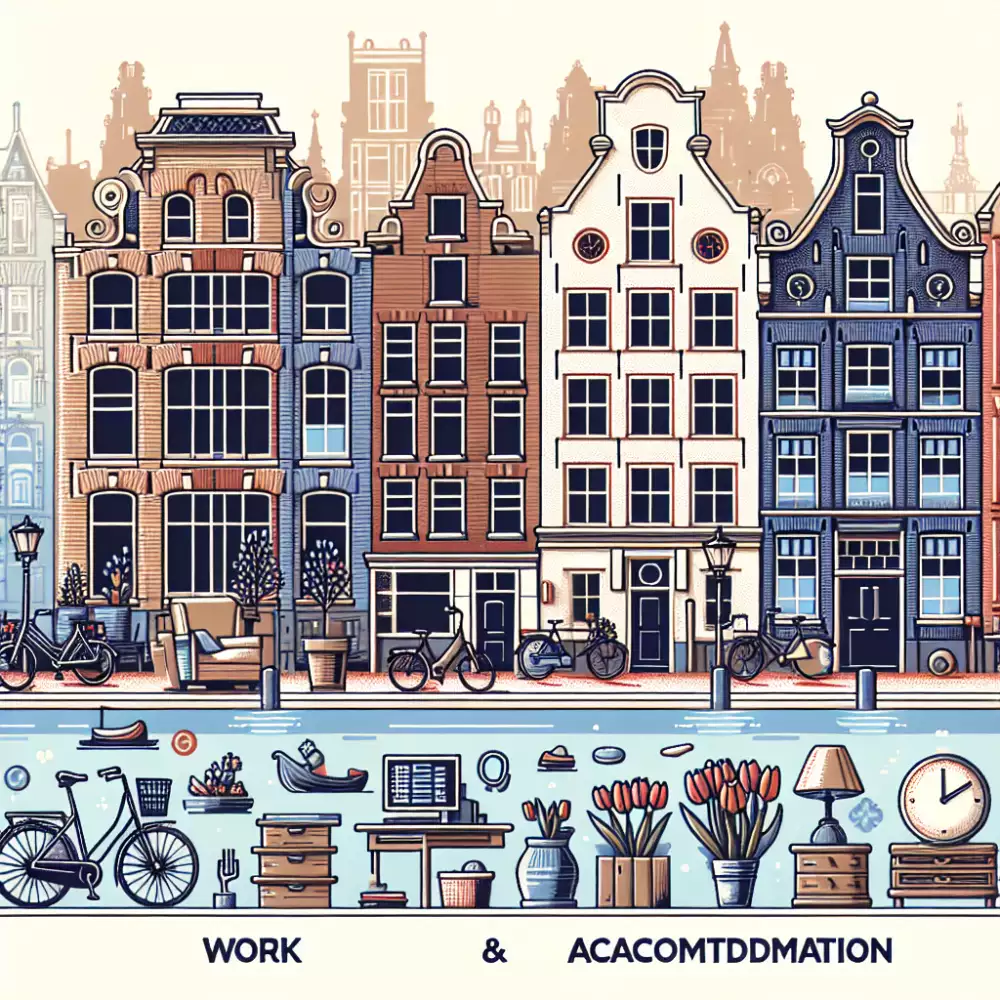 amsterdam práce s ubytováním