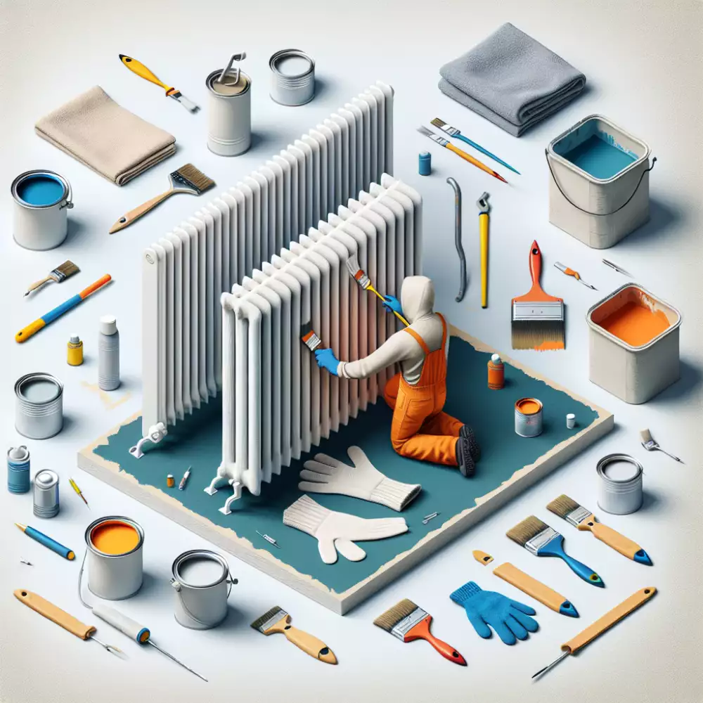 natírání radiátorů