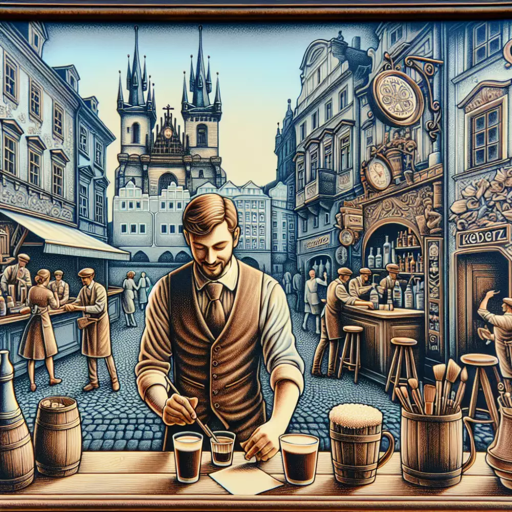 Práce Barman Praha