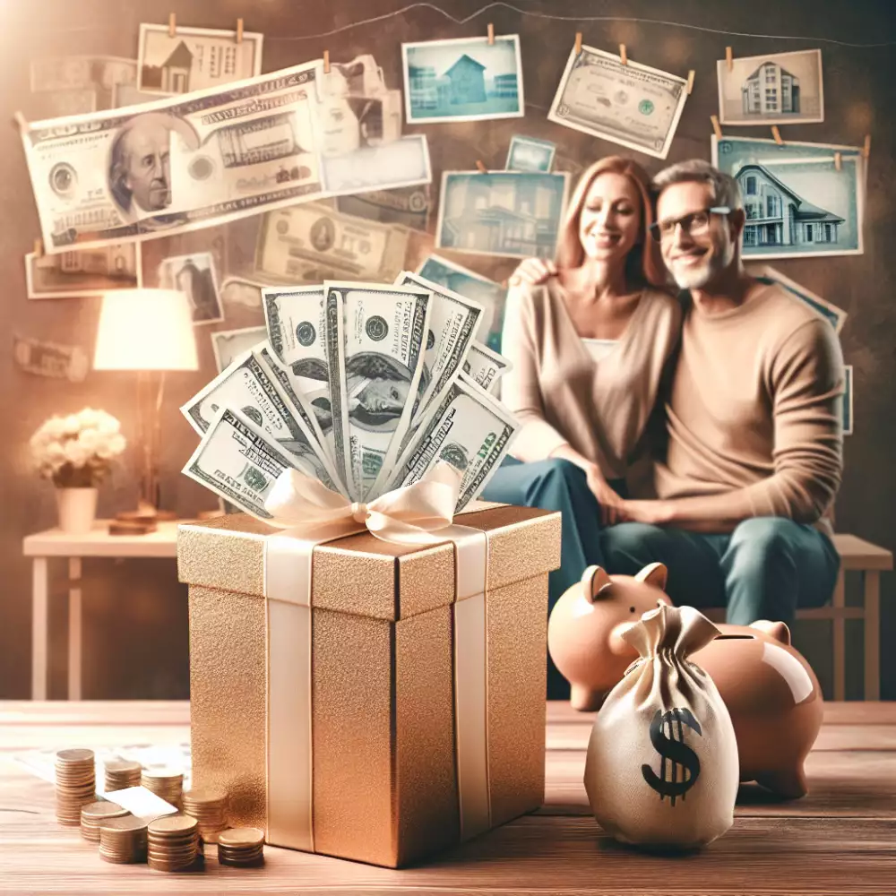 finanční dar od rodičů